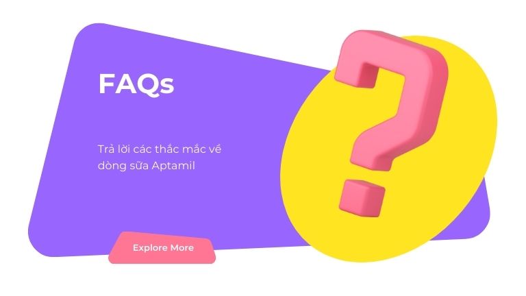 Trả lời thắc mắc về sữa Aptamil