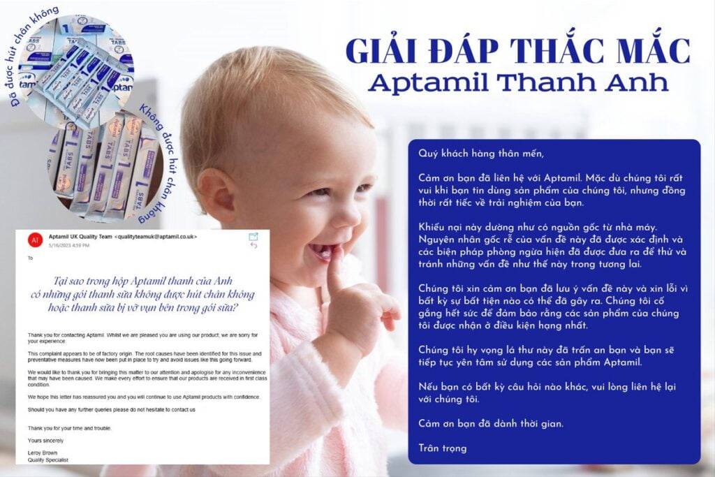 Sữa Aptamil Anh
