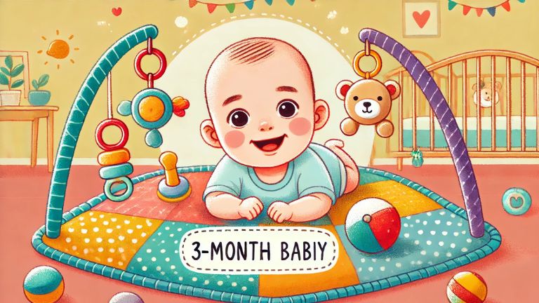 Các mốc phát triển bé 3 tháng tuổi