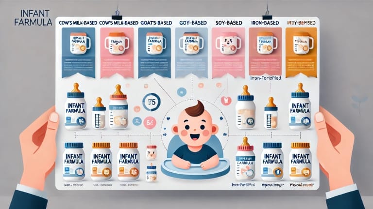 Chọn sữa công thức cho trẻ sơ sinh