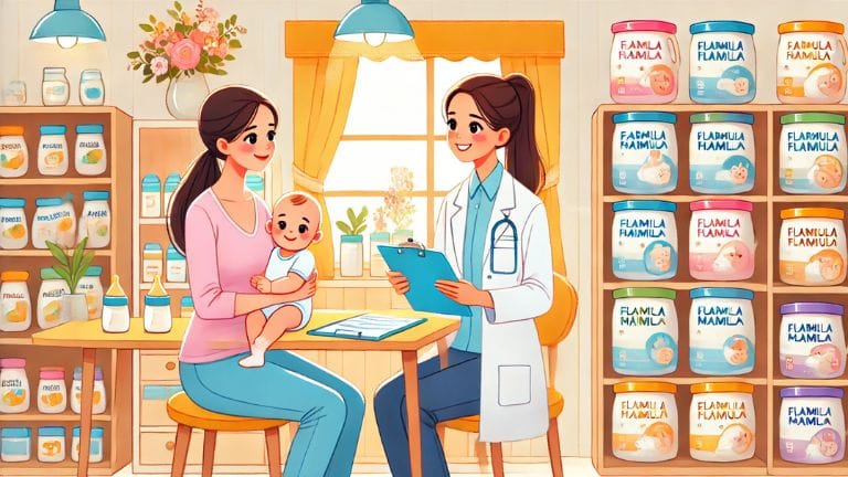 Chọn sữa công thức cho trẻ sơ sinh