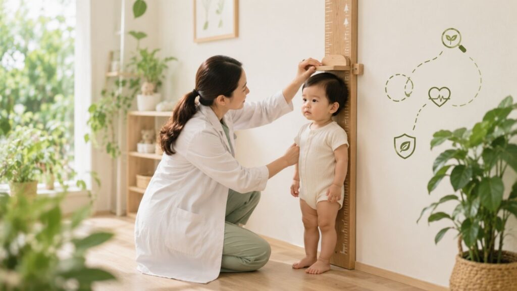 Chậm tăng trưởng chiều cao ở trẻ