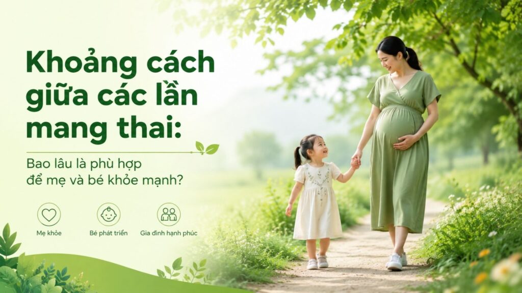 Khoảng cách giữa các lần mang thai